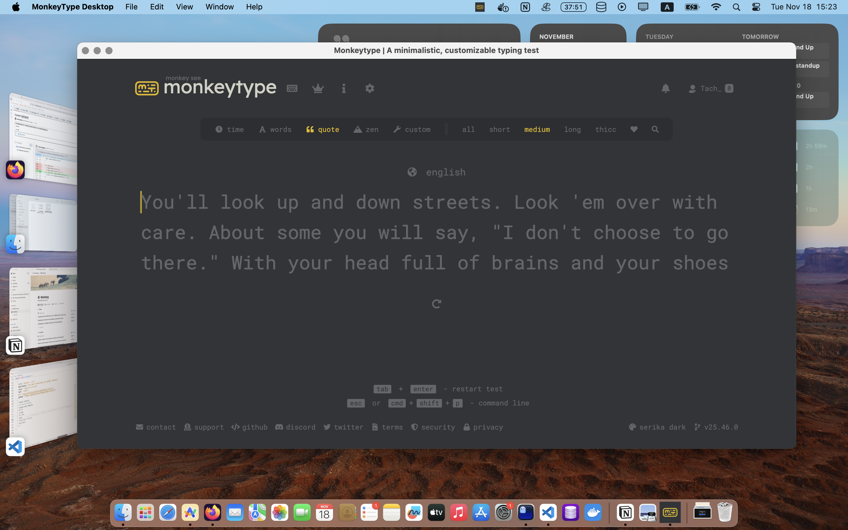 MonkeyType Desktop